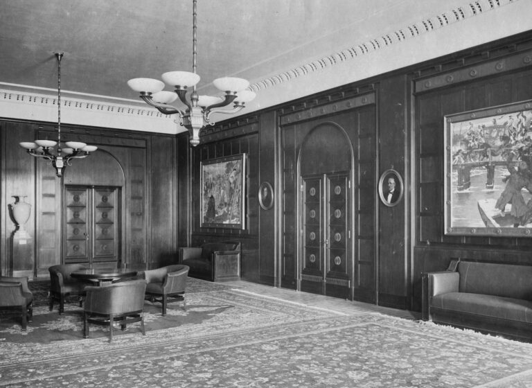 Alt-Schöneberger Männer in den „Alt-Schöneberger“ Saal