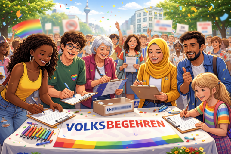 Wahlkampfmanöver in der Bezirksverordnetenversammlung: Zählgemeinschaft aus Grünen, SPD und Linken wirft CDU mangelndes Demokratieverständnis bei Volksbegehren und Bürgerbeteiligung vor