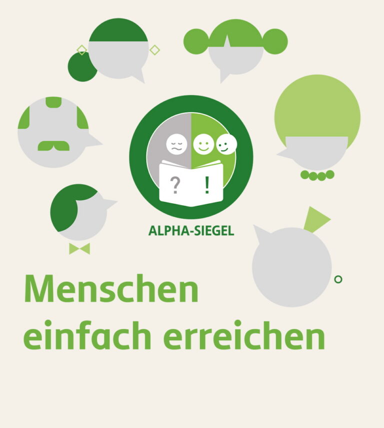 Ein Alpha-Siegel für das Sozialamt